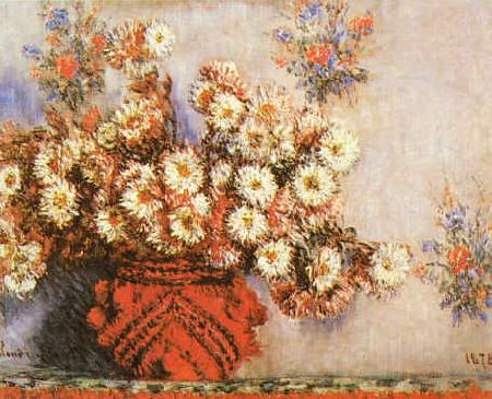 Claude Monet Chrysanthemums ss